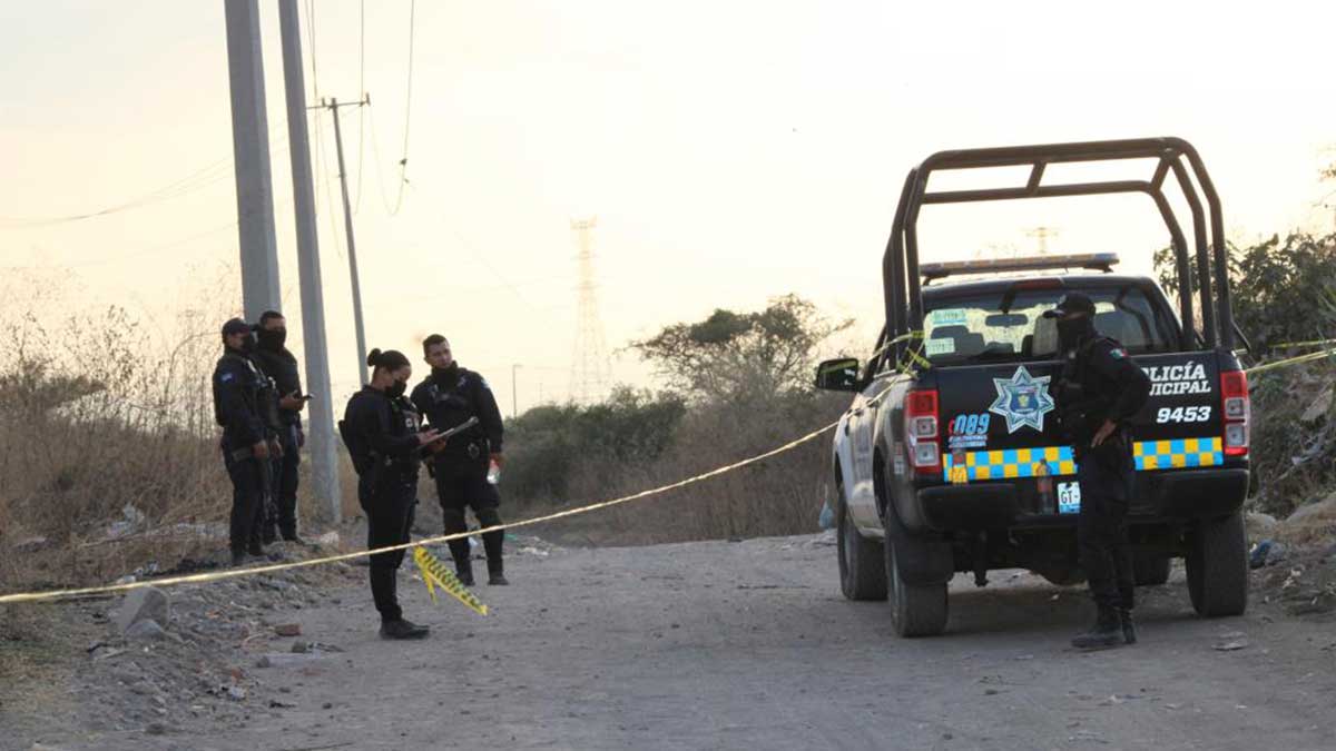 cuerpo en el Libramiento Sur de Irapuato