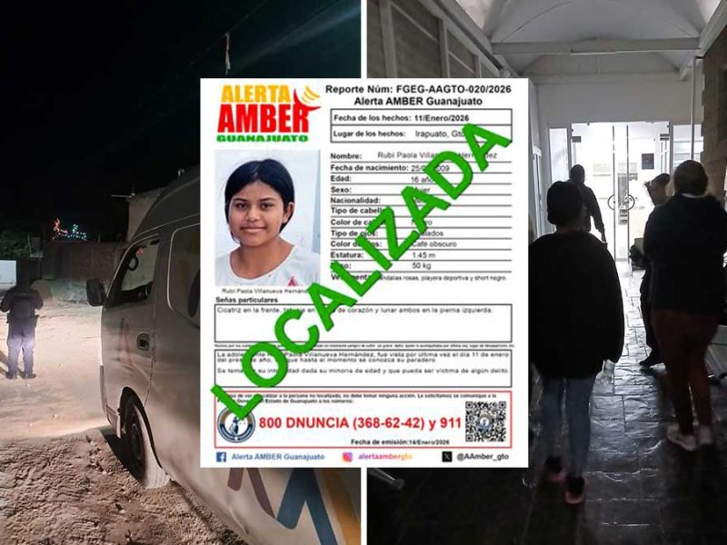 Misión cumplida en Irapuato: Colectivo “Hasta Encontrarte” localiza con vida a Rubí Paola Villanueva