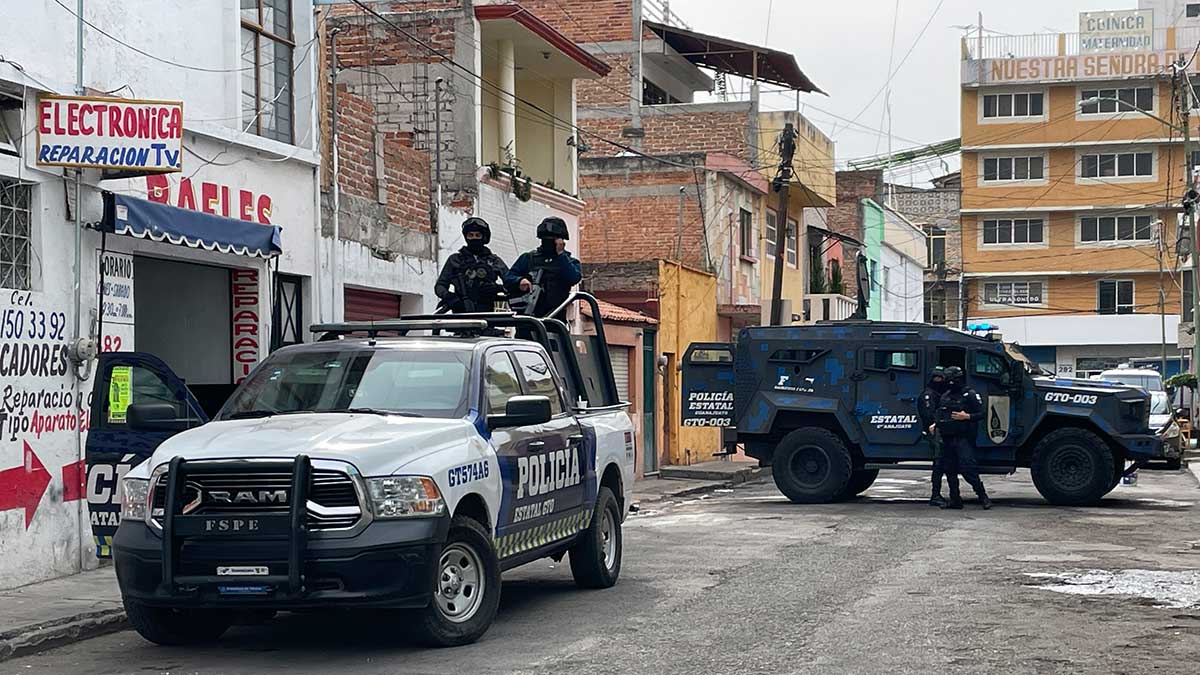 vigilan inmueble en el Centro