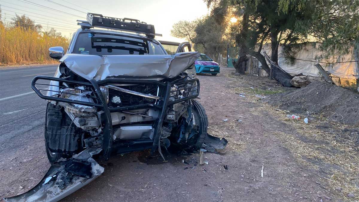 accidente en la Juventino Rosas-Celaya