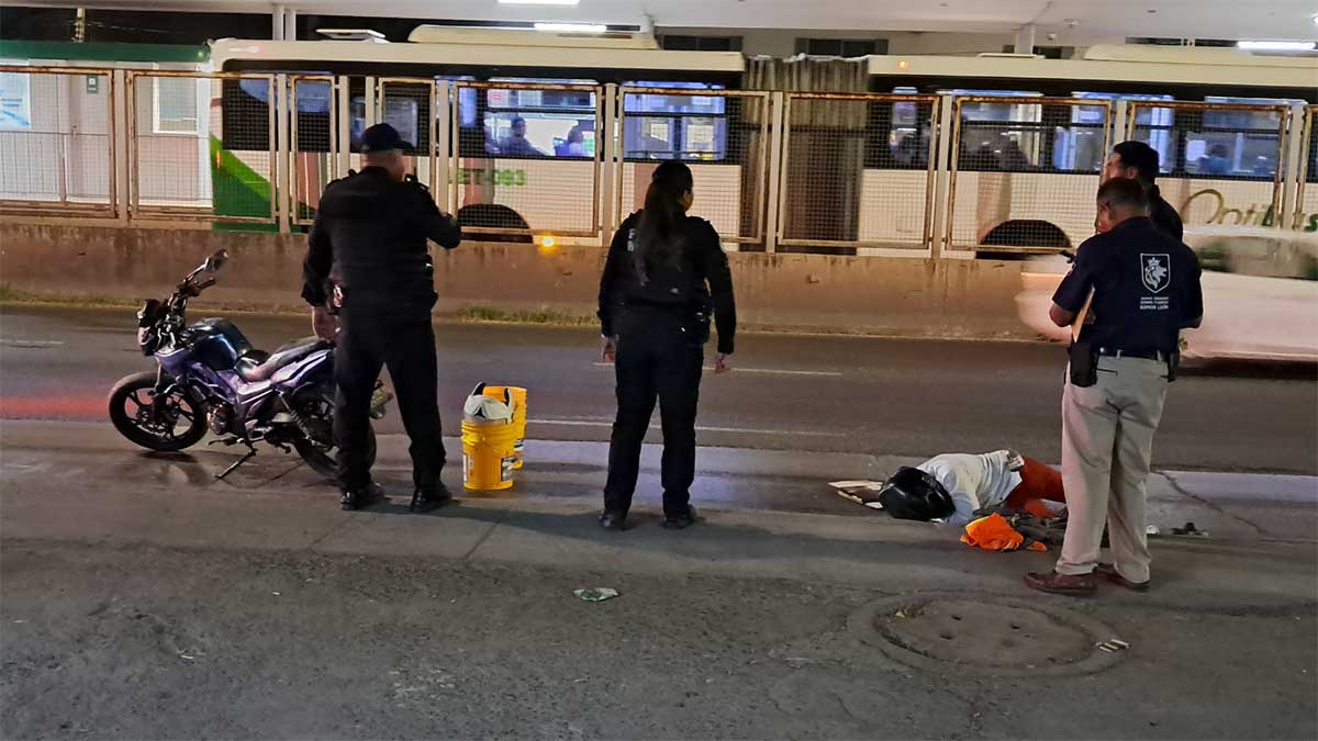 accidente en bulevar Torres Landa