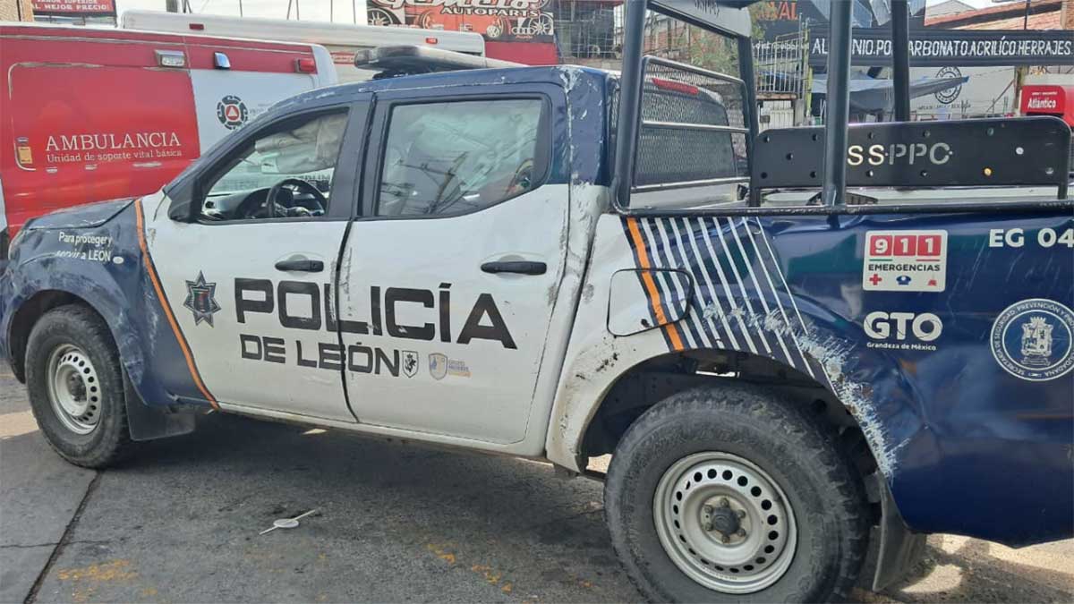 accidente en el bulevar Torres Landa