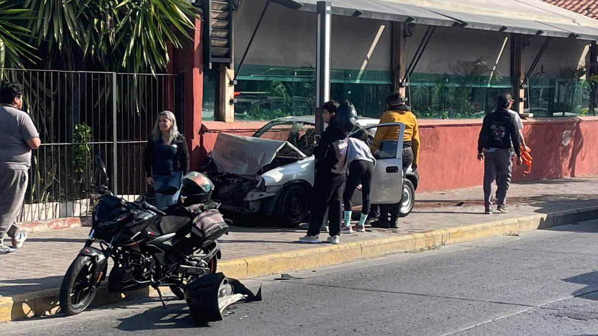 accidente en La Martinica