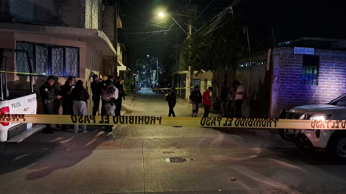 balazos en la colonia 10 de Mayo