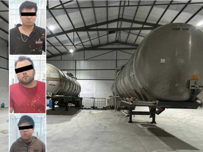 Llegan de Hidalgo a ‘ordeñar’ a León: Detienen a tres huachicoleros en Los Jacales