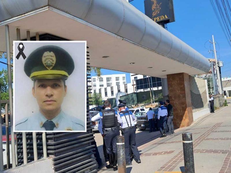 Despiden con honores al oficial Jorge Ledezma tras 20 años de servicio