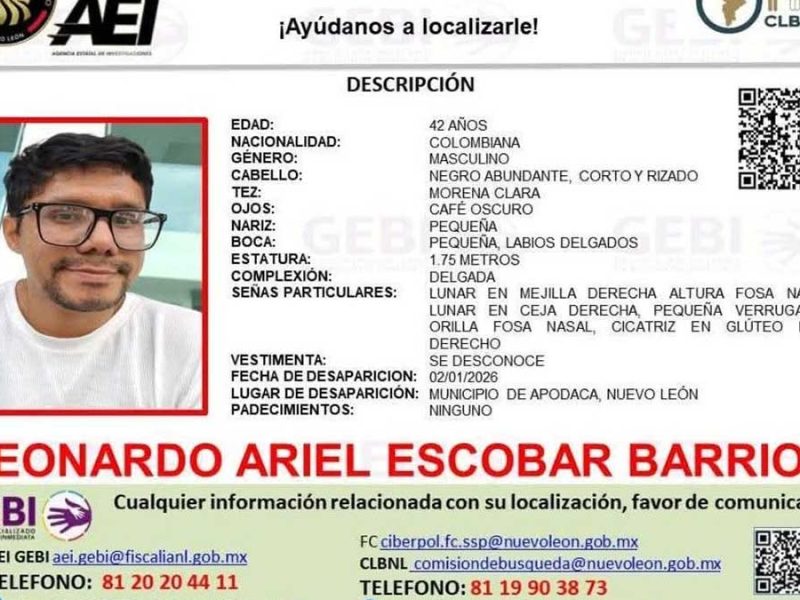 Desaparece Leonardo Ariel Escobar, maestro de la Ibero Puebla: Hay bloqueos y operativo de búsqueda