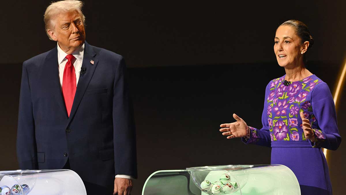 Claudia Sheinbaum y Donald Trump