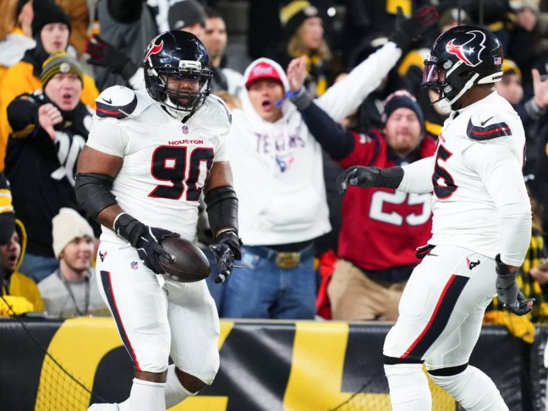 NFL: Texans borran a los Steelers de Aaron Rodgers y se medirán a los Pats