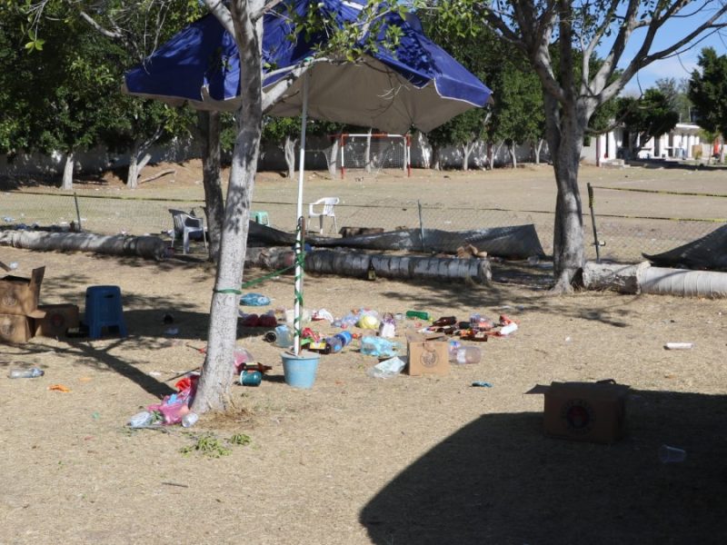 Dolor y miedo priva entre habitantes de Loma de Flores tras masacre en campo de futbol