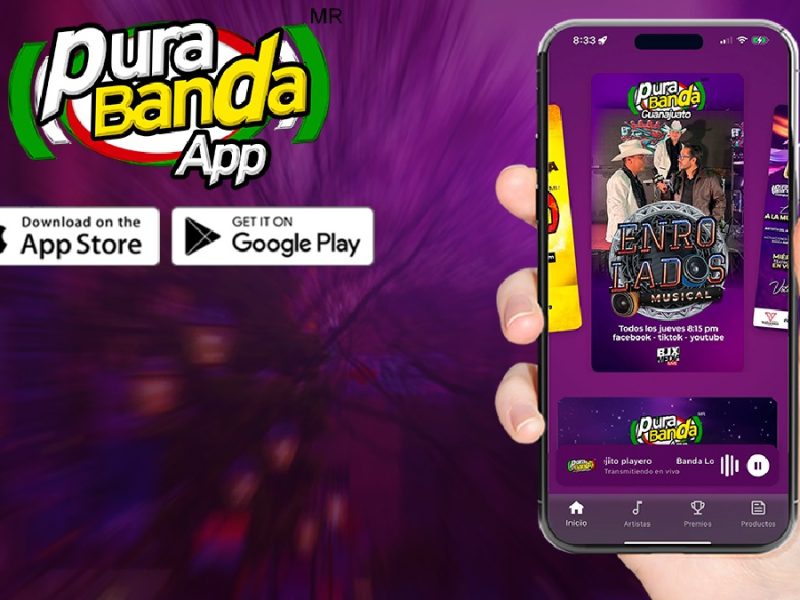 Lanzan Pura Banda app, plataforma que impulsa el talento musical de Guanajuato 