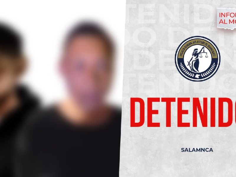 Capturan a dos por extorsión en Salamanca; ligados al incendio del bar ‘La Refi’