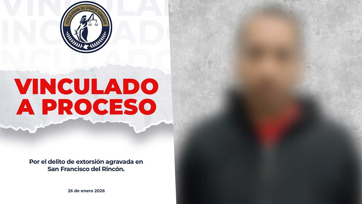 vinculado por extorsión agravada