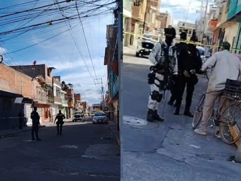 Atacan a balazos a dos hombre en la colonia San Roque en Salamanca