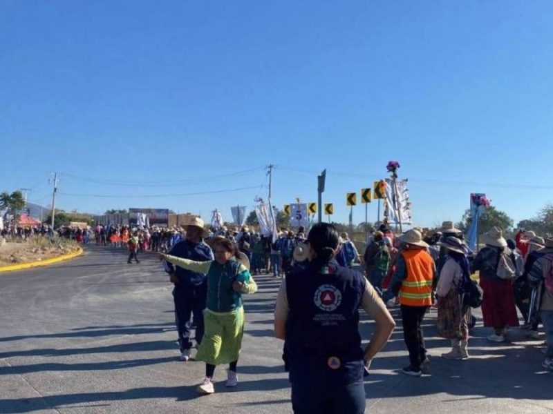 Pasos de fe: Miles de sanjuaneros en Guanajuato inician su largo viaje