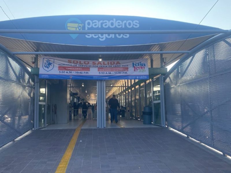Amplían horarios del transporte público durante la Feria de León y habrá servicios extraordinarios