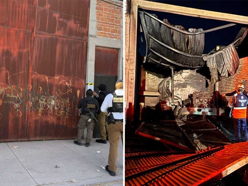 Bodega que explotó en Villagrán ya había sido cateada por la FGR; almacenaba combustible ilícito