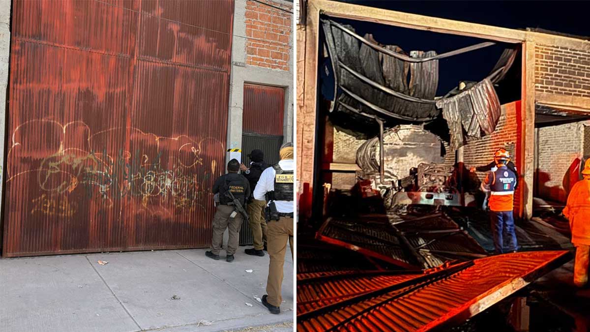 explosión en bodega de Villagrán