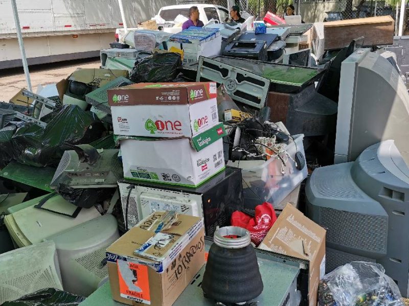 ¿Basura electrónica en casa? Irapuato lanza “reciclatrón” ante la incapacidad de las recicladoras comunes