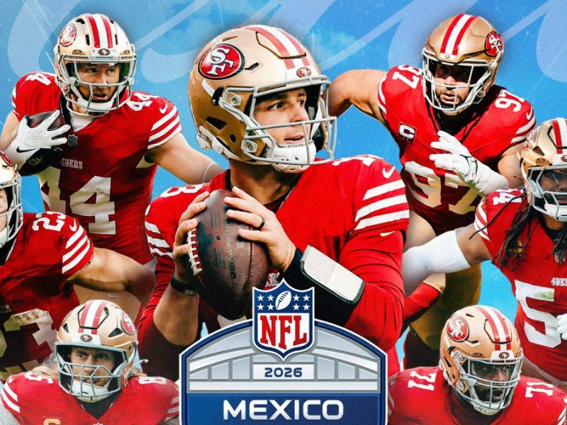 49ers jugarán en el Estadio Banorte en 2026