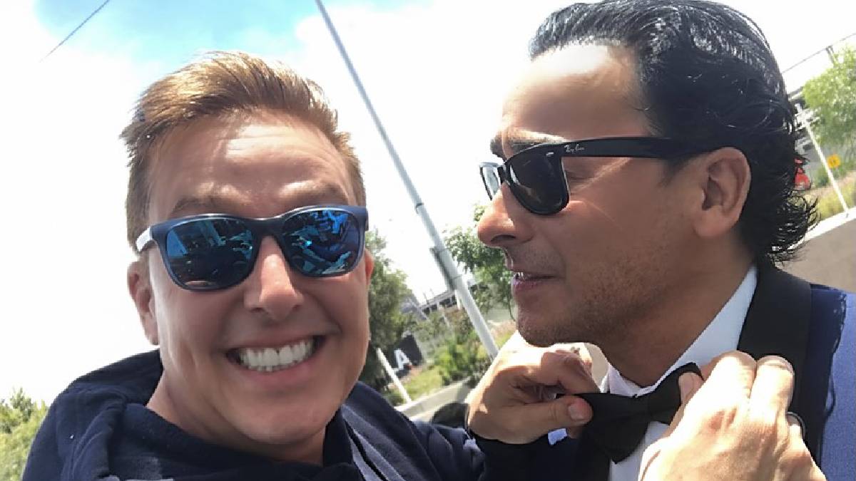 Adal Ramones y Daniel Bisogno