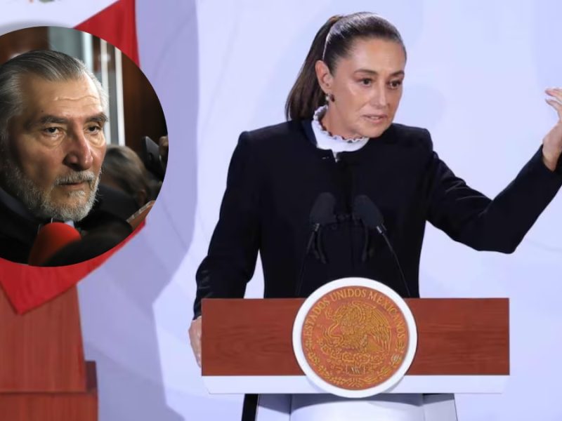 “Fue decisión de él”: Asegura Sheinbaum por salida de Adán Augusto; descarta darle embajada