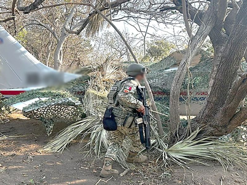 Interceptan aeronave cargada de cocaína en Oaxaca; suben casos tras operativos en tierra y aire
