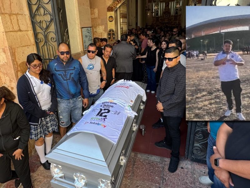 Sepultan el día de su cumpleaños a Carlos Alberto, el aficionado de Celaya muerto en riña en Veracruz