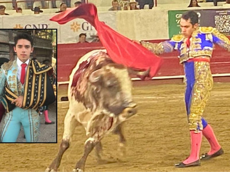 Novillero Ángel Gabriel se niega a matar un toro y amagan con arrestarlo