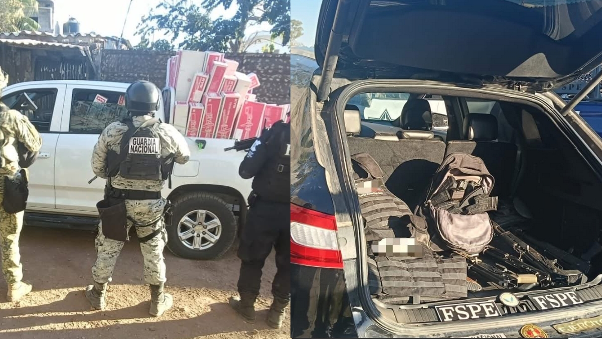 Aseguramientos en Villagrán y Juventino Rosas