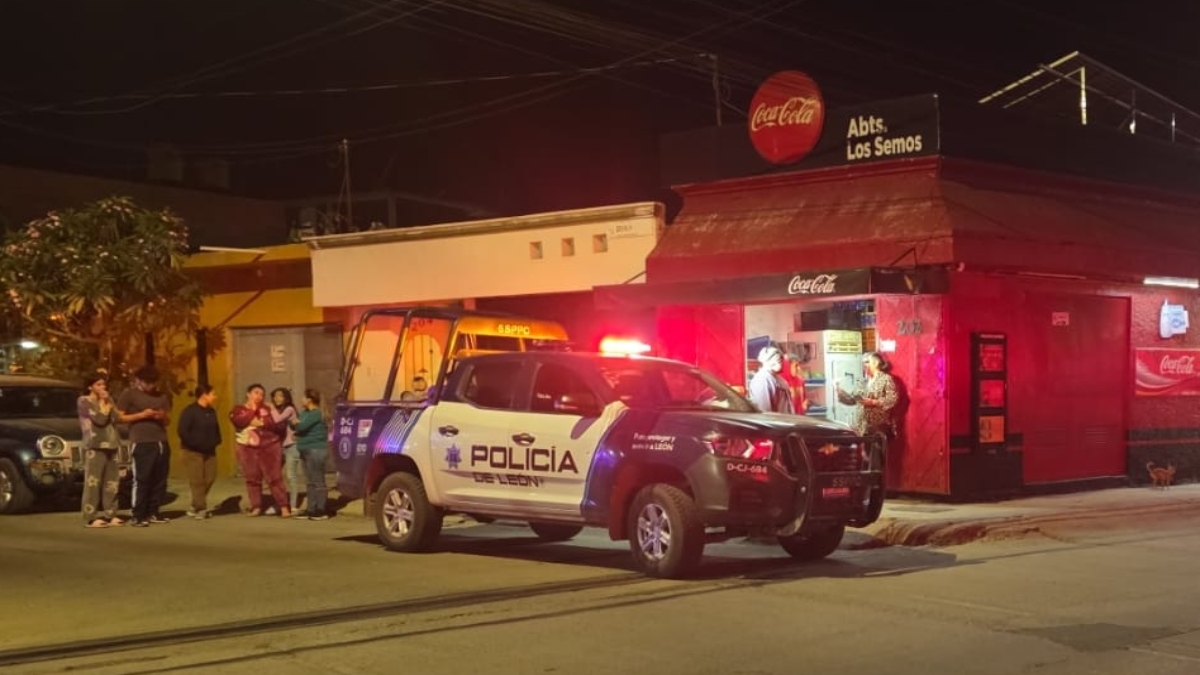 Ataque a balazos en León