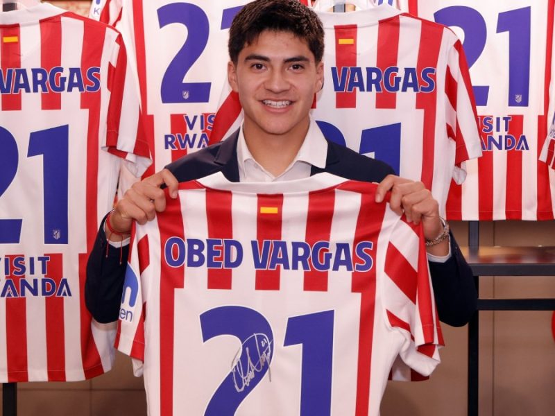 Obed Vargas señala que es “un sueño” llegar al ‘Atleti’ y busca ir al Mundial con el ‘Tri’