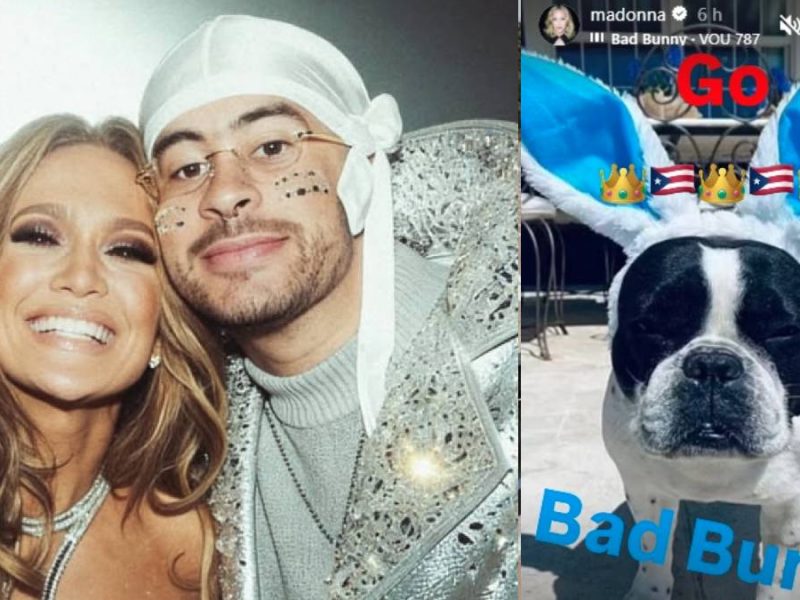 Bad Bunny en el Super Bowl: Madonna, JLo y Shakira lo apoyan