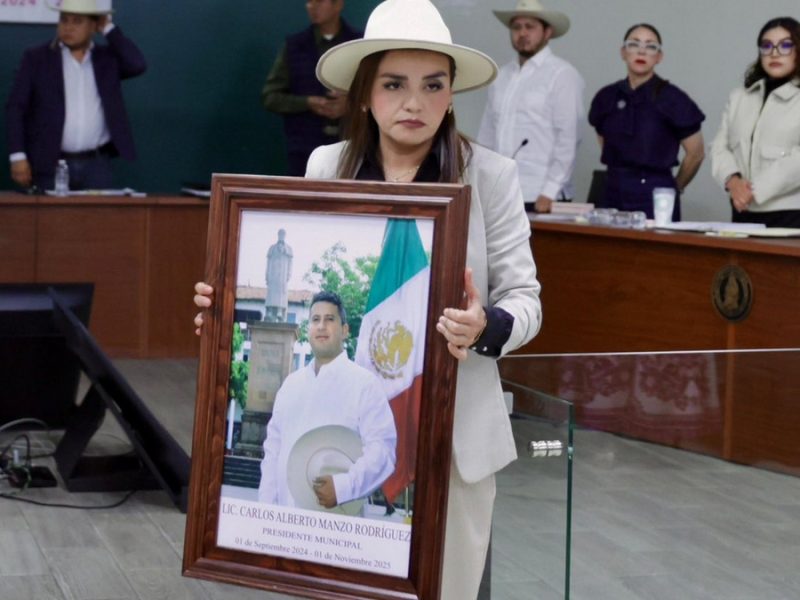 Denuncia Grecia Quiroz a morenistas por muerte de Carlos Manzo; presenta video contra Leonel Godoy