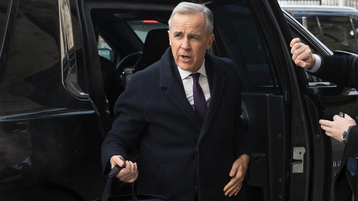 El Primer Ministro Mark Carney