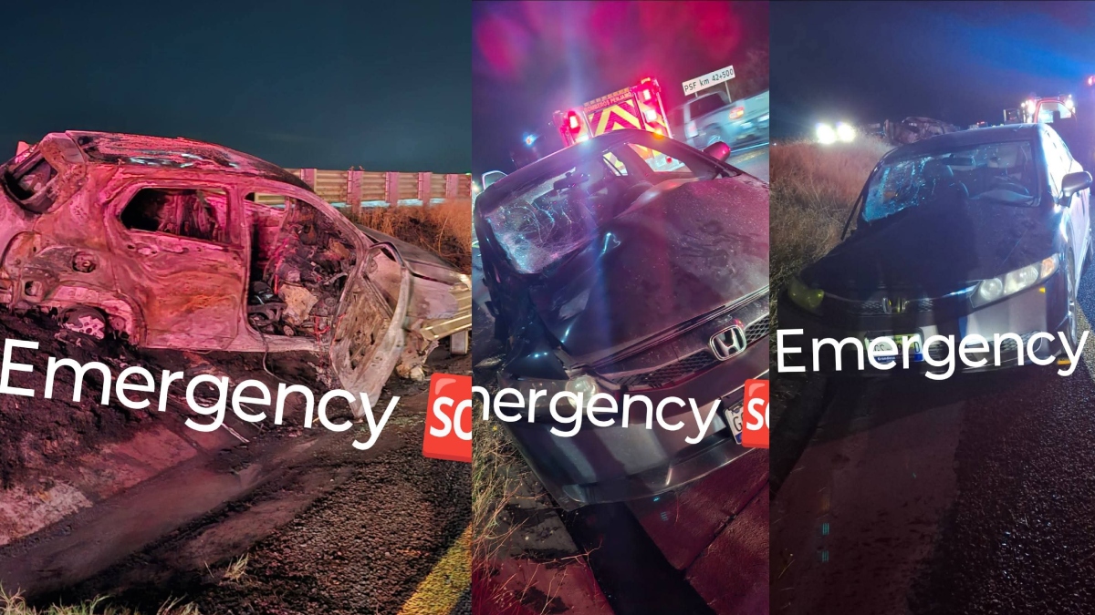 Choque en la Pénjamo-Abasolo