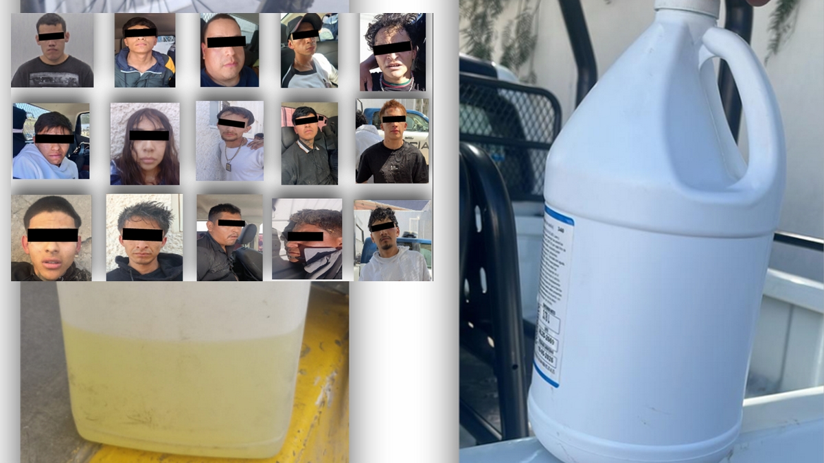 Detenidos por violencia en León