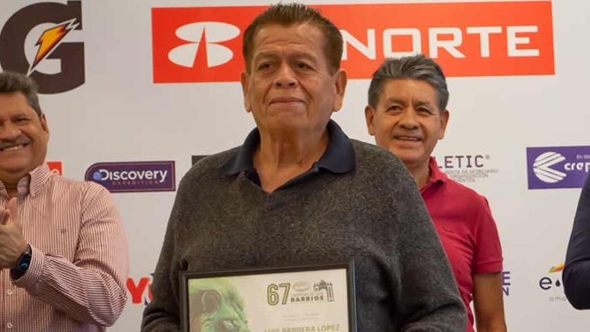 Luis Barrera López, legendario impulsor del deporte en León. Foto: Carrera de los Barrios Oficial.