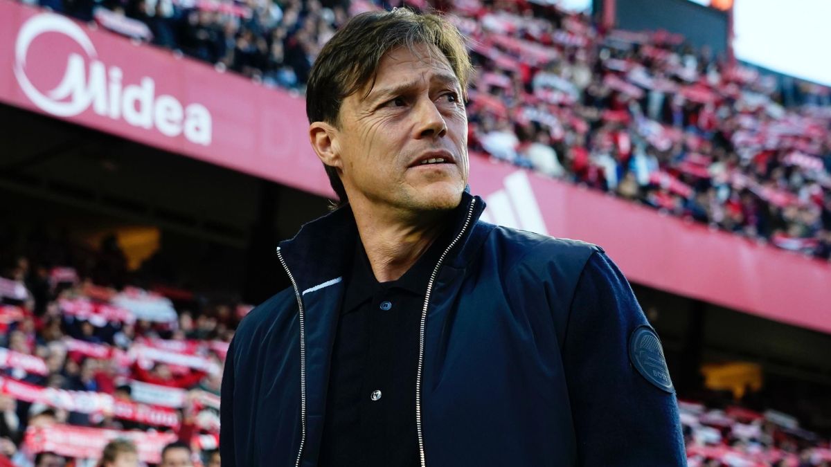 Matías Almeyda en un juego con Sevilla. Foto: Sevilla Oficial.