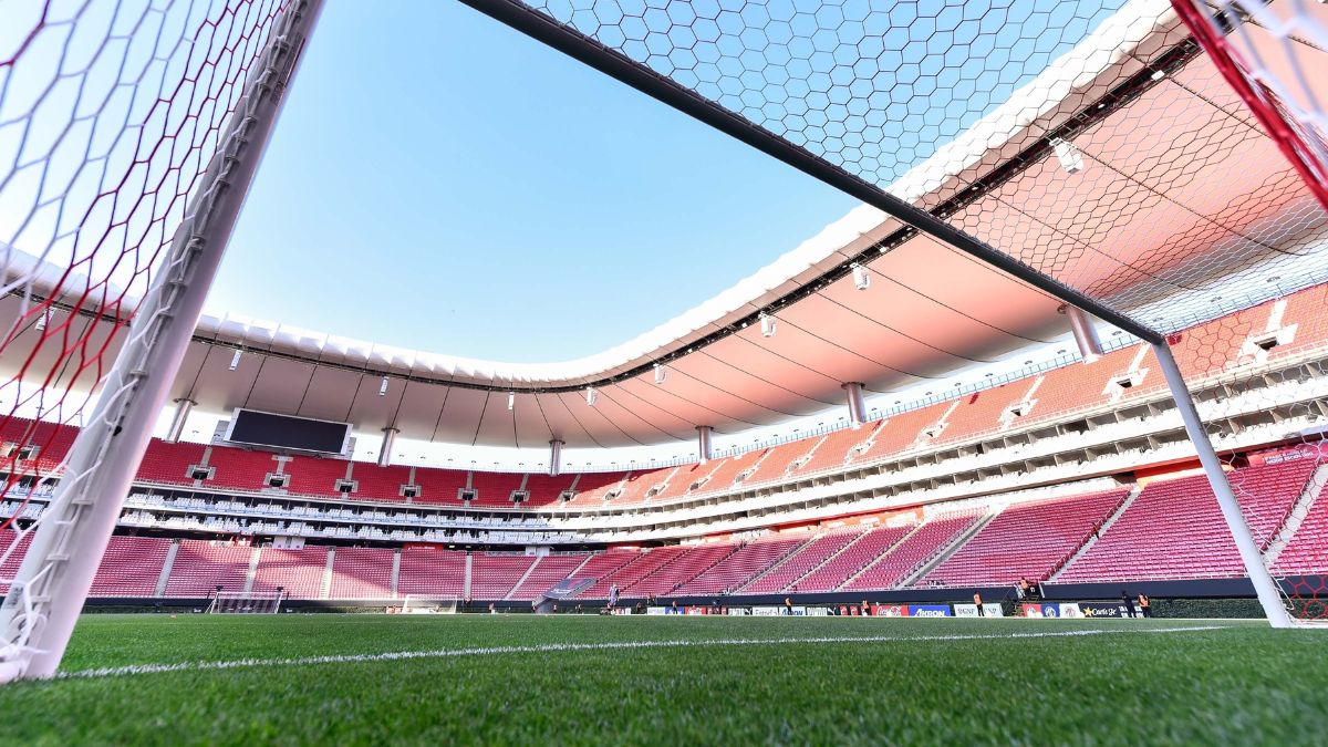El Estadio Akron de Guadalajara, sede de juegos de repechaje y de fase de grupos del Mundial 2026. Foto: Mexsport.