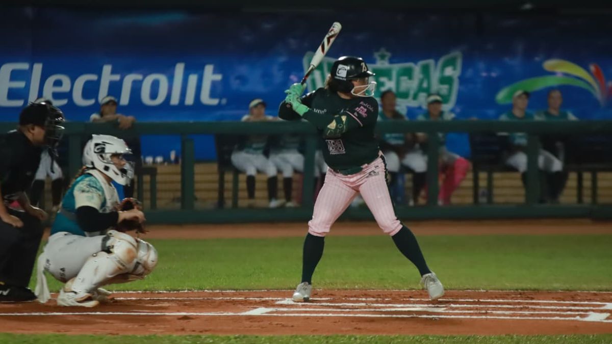 Rachel García en acción ante Tabasco. Foto: Las Olmecas de Tabasco.