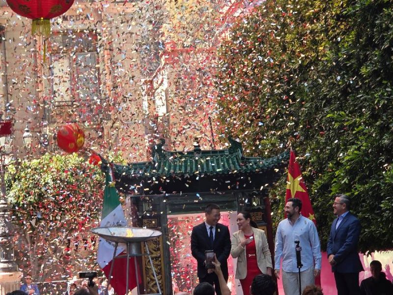 China deslumbra en Guanajuato con el Festival del Año Nuevo Chino Fuego del Oriente