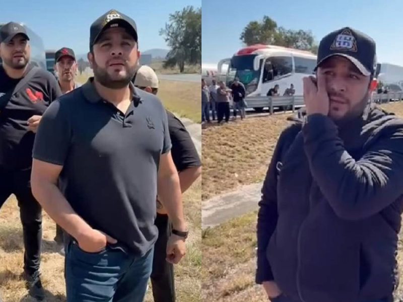 “No es lo que dicen”: ‘El Gallo’ Elizalde queda atrapado en bloqueos tras muerte de ‘El Mencho’