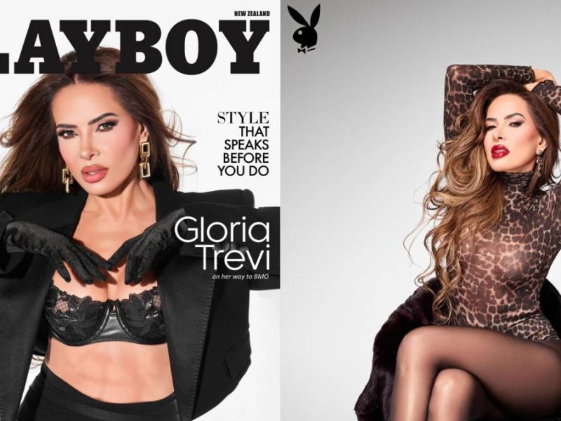 Gloria Trevi hace historia: Es la primera latina en la portada de Playboy internacional ¡y a los 58 años!