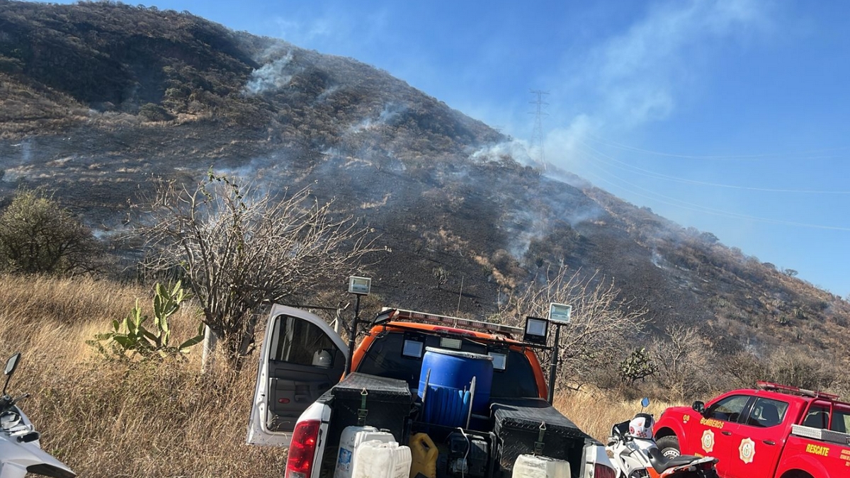 Incendio en el Palenque