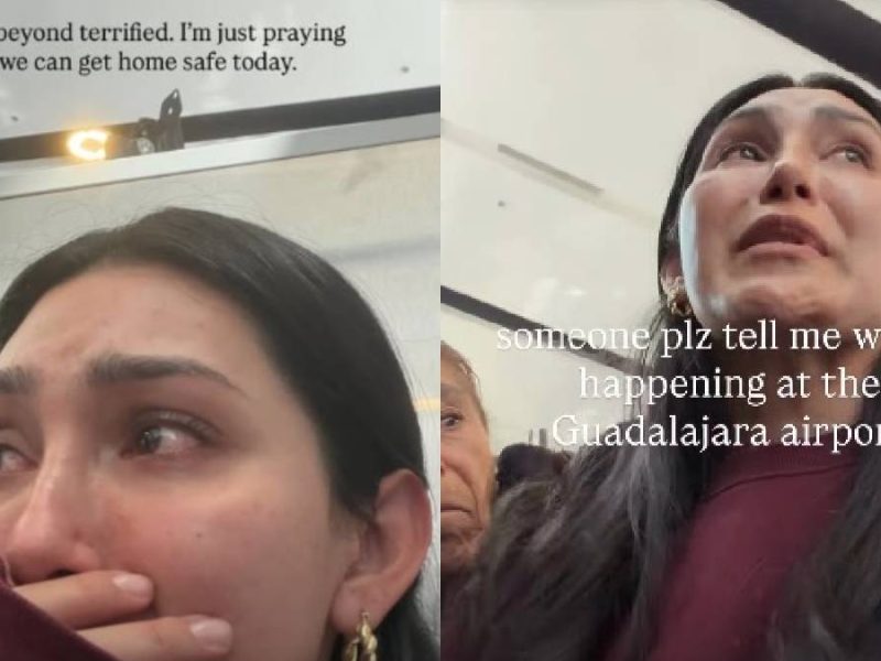 ¿Hubo balacera en el Aeropuerto de Guadalajara? Influencer narra momentos de pánico