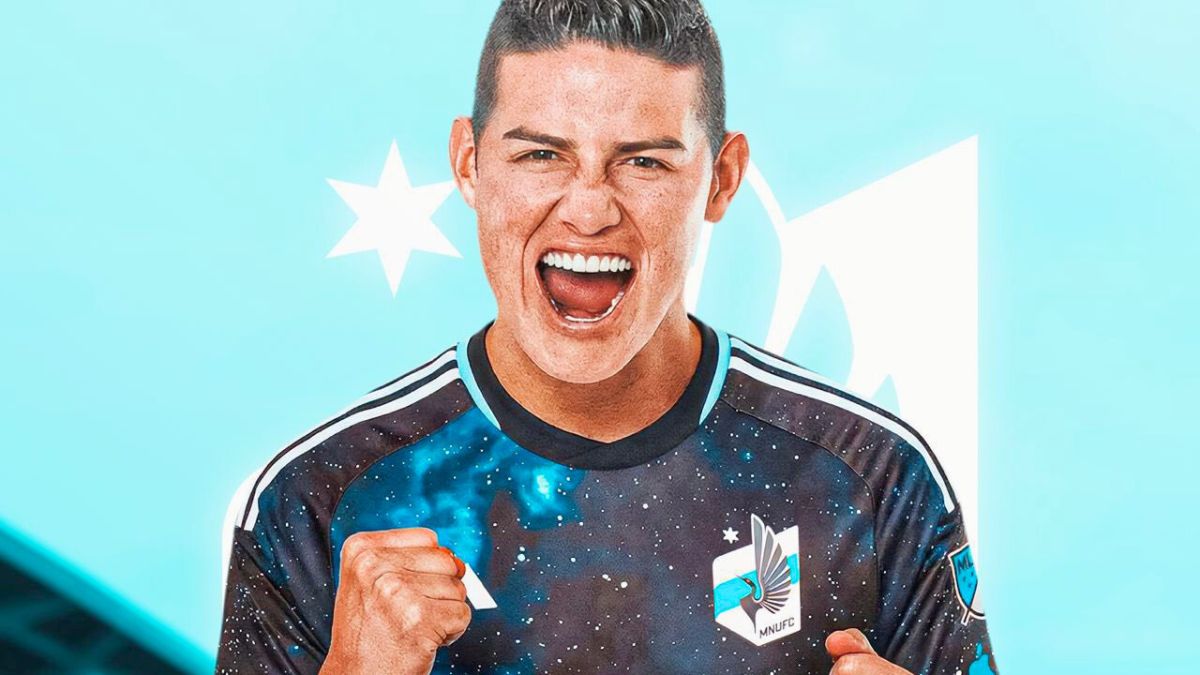 James Rodríguez jugará en el Minnesota United de la MLS. X Fabrizio Romano.
