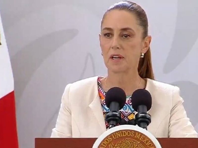 Claudia Sheinbaum defiende reforma electoral y critica cuotas de partidos