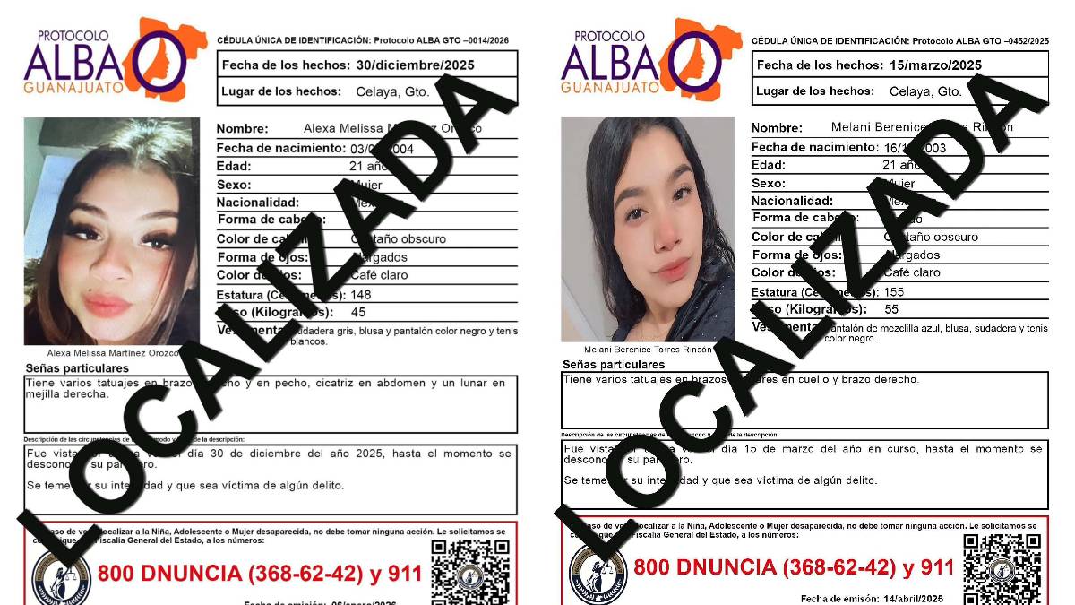 Localizan sin vida a Melani Berenice y Alexa Melissa
