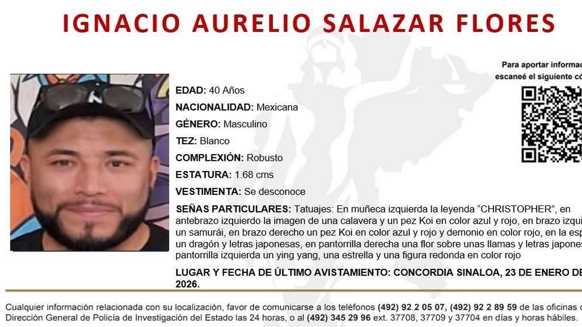 Ignacio Aurelio Salazar Flores minero desaparecido